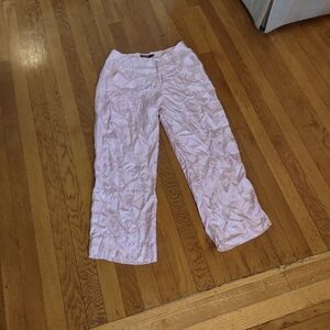 light pink wrinkly textured pants size from RRDesign 36